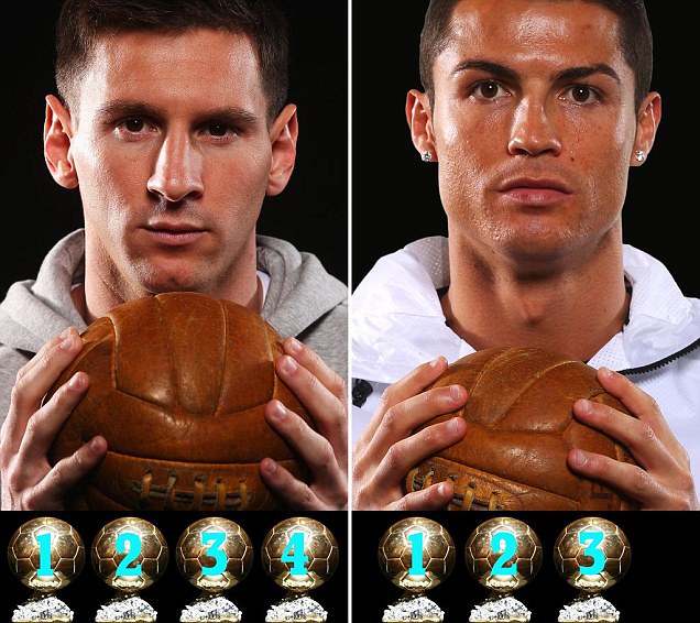Messi 4 Ronaldo 3: Persaingan Ketat Dua Bintang `Baru Dimulai`
